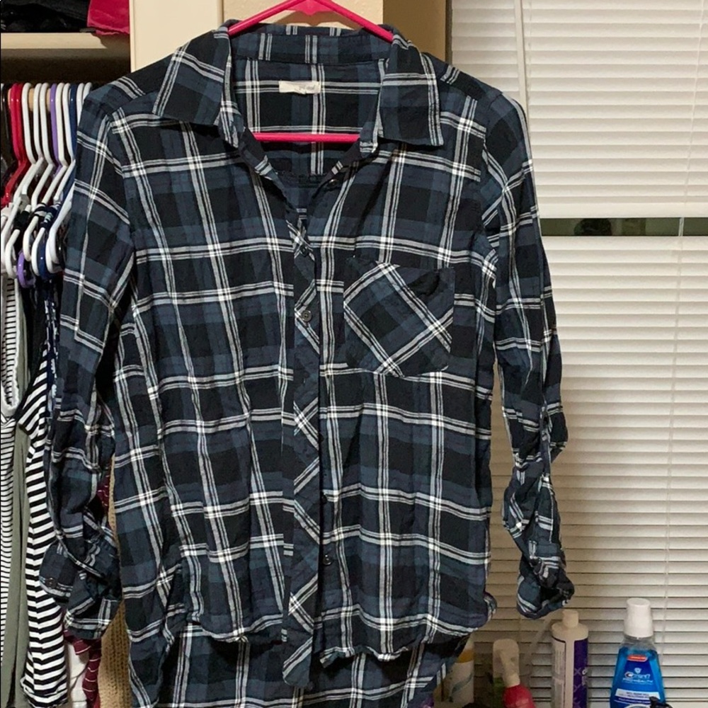 WET SEAL flannel shirt